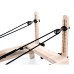 Reformer in legno di quercia naturale (rovere)  pieghevole PTX 3000 Green Tea
